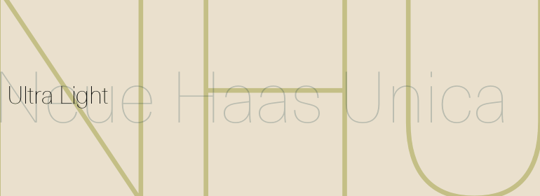 Neue Haas Unica™